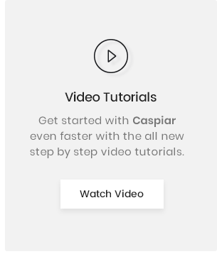 Caspiar Video Guide
