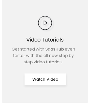 SaaSHub Video Guide