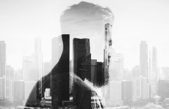 A shadowy flight into the world