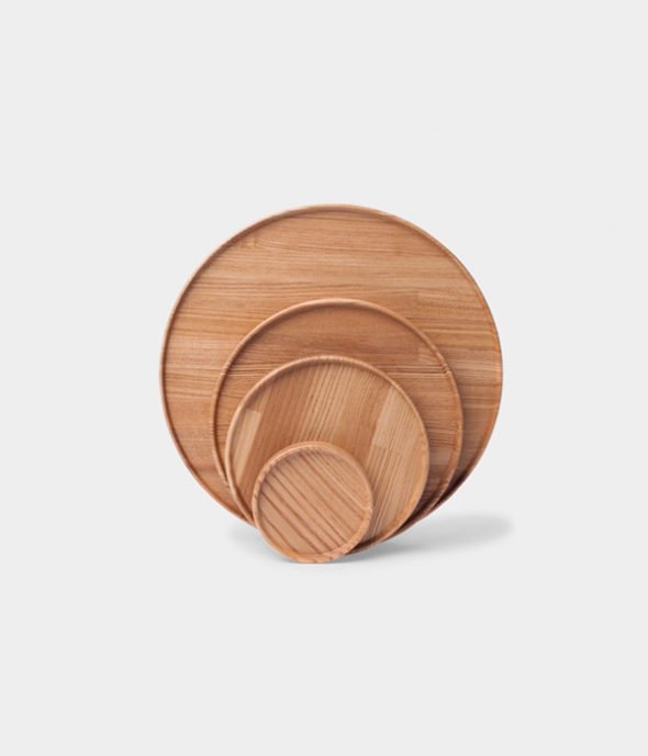 Flat Wooden Plates