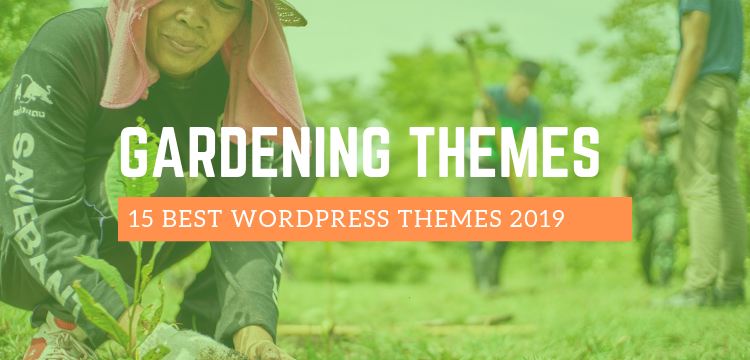 12 Modern And Elegant Gardening WordPress Theme 2019