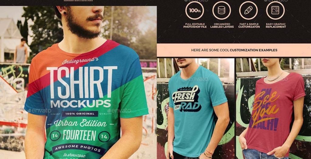 Download Best selling Mock-Up Templates for T-shirts of 2020 ...