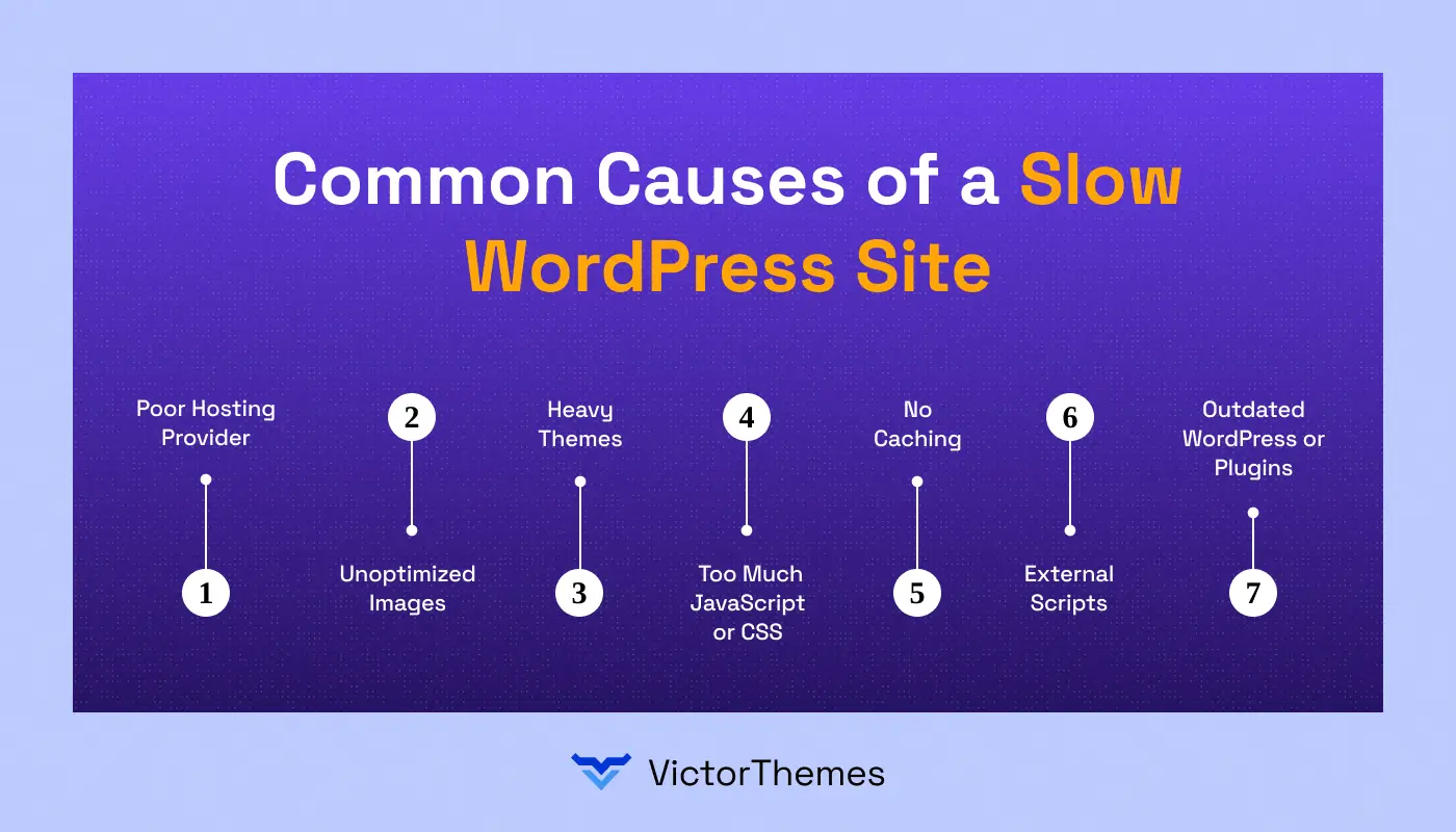 Common Causes of a Slow WordPress Site