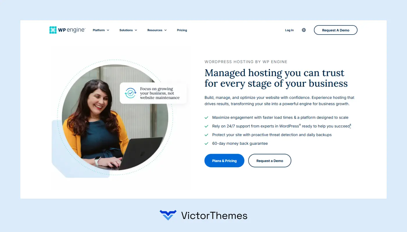 WP Engine WordPress Hosting Provider