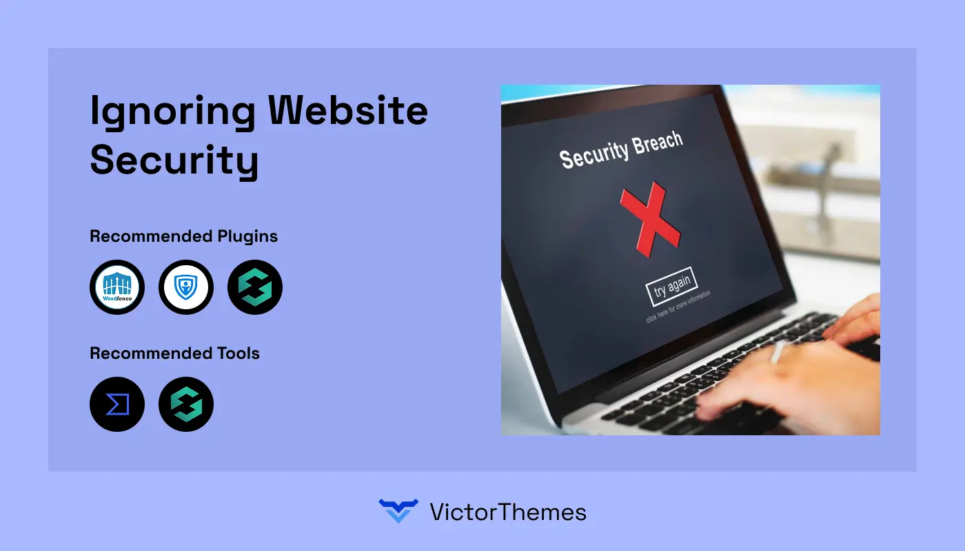 Ignoring Website Security