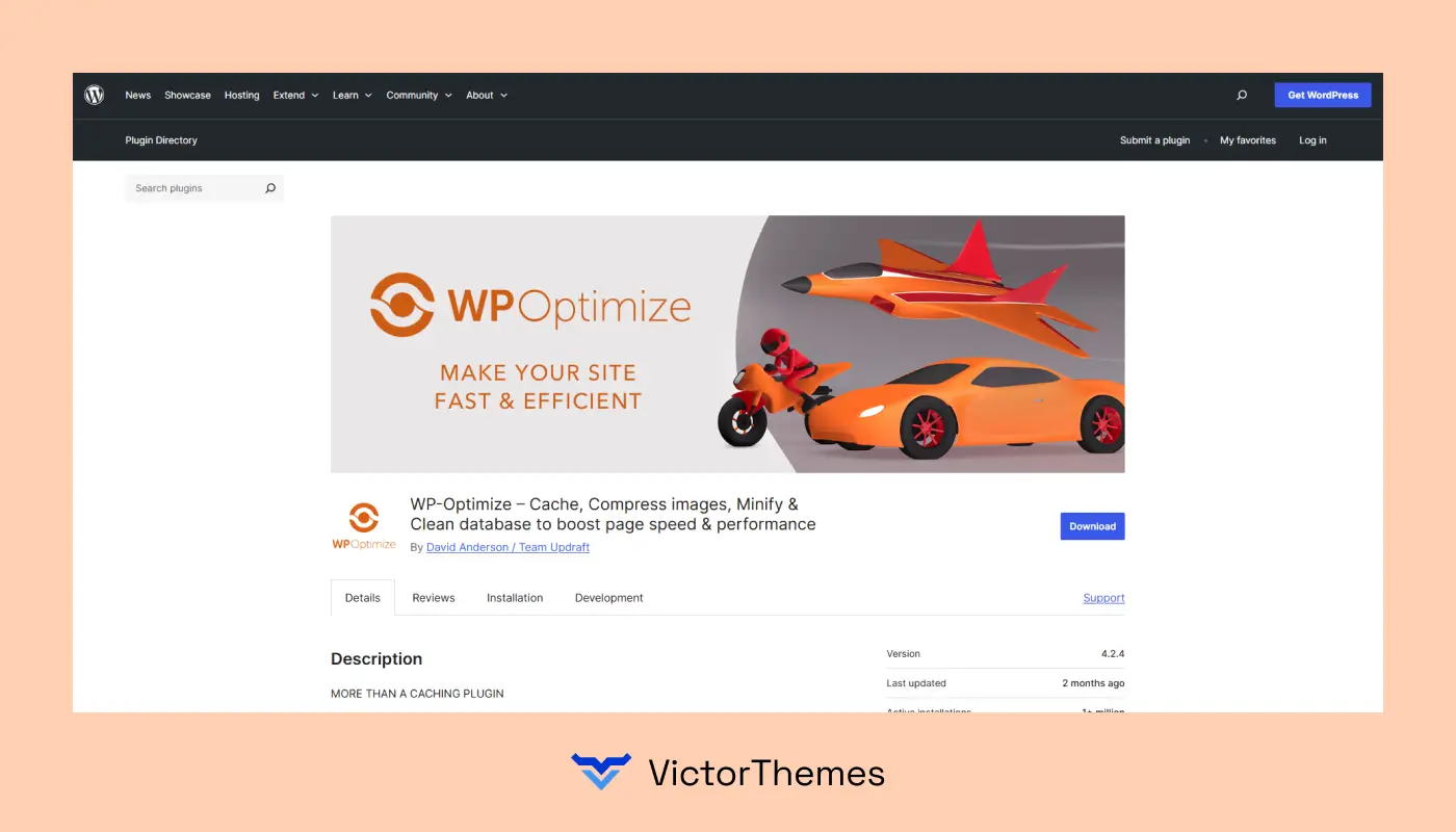 WP-Optimize Plugin