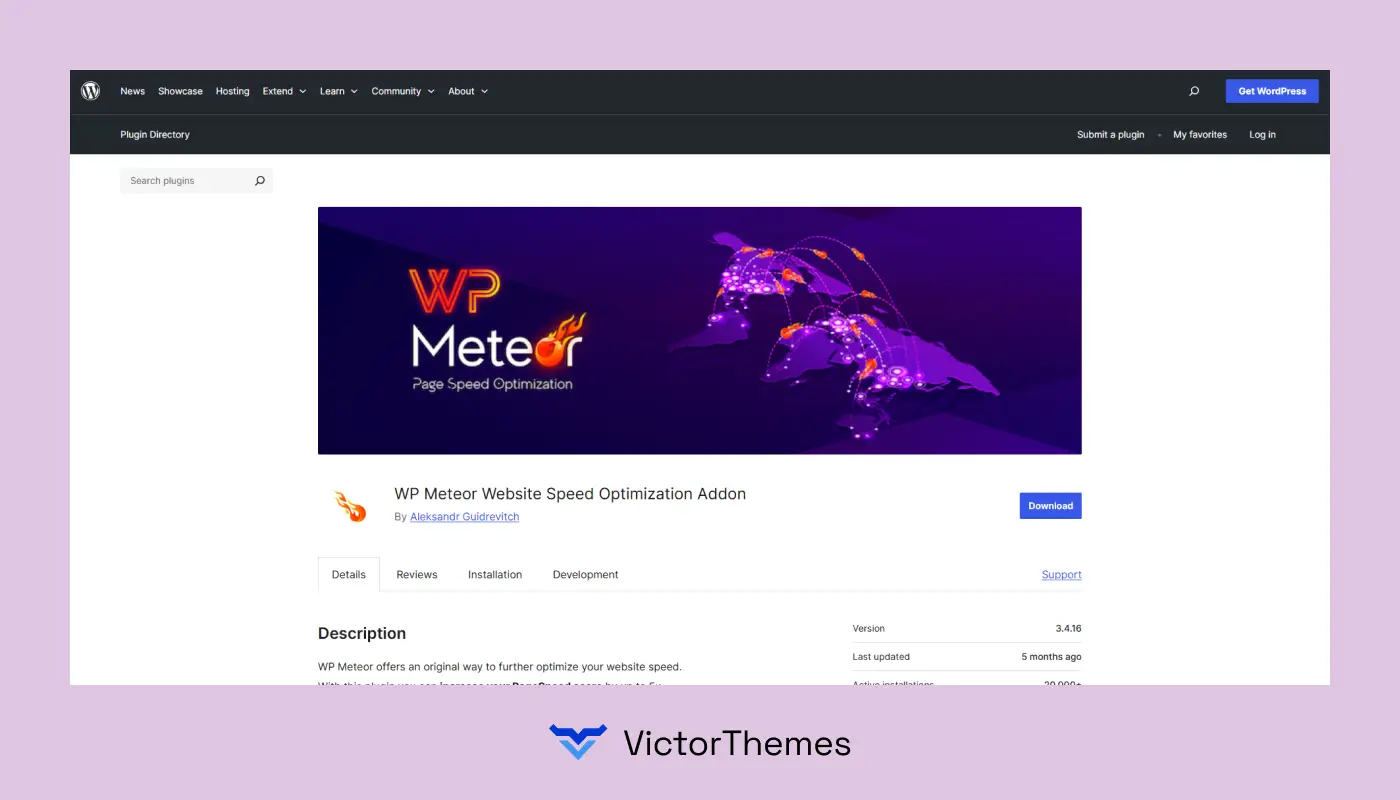 WP Meteor Plugin